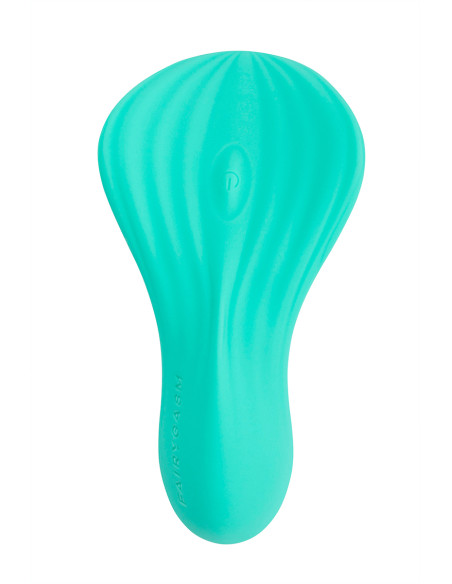 Mini vibro rechargeable SilkenTouch vert - FairyGasm