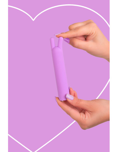 Mini vibro rechargeable BlissStars violet - FairyGasm