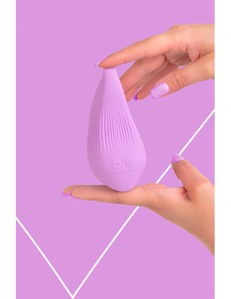 Mini vibro rechargeable DelightfulWave violet - FairyGasm