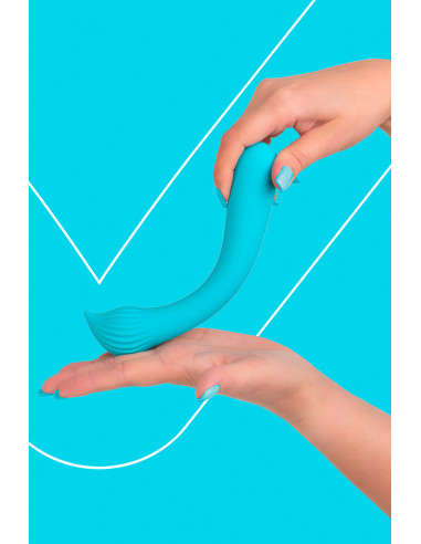 Vibro rechargeable Passionmania bleu - FairyGasm