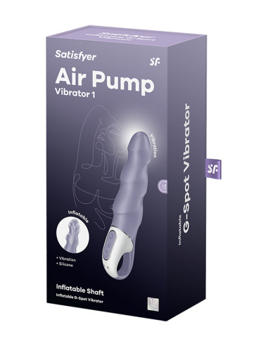 Vibro gonflable Satisfyer Air Pump Vibrator 1