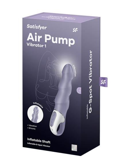 Vibro gonflable Satisfyer Air Pump Vibrator 1