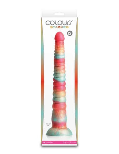 Gode Red Stacked 30,6 x 4,5 cm - NS Novelties