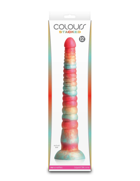 Gode Red Stacked 30,6 x 4,5 cm - NS Novelties