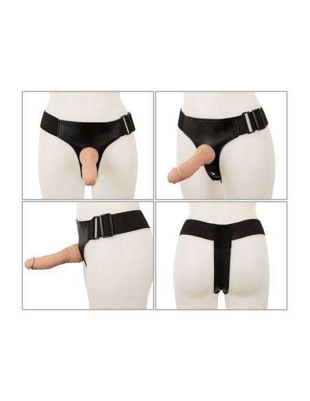 Gode-ceinture 3 dildos multi-positions - You2Toys