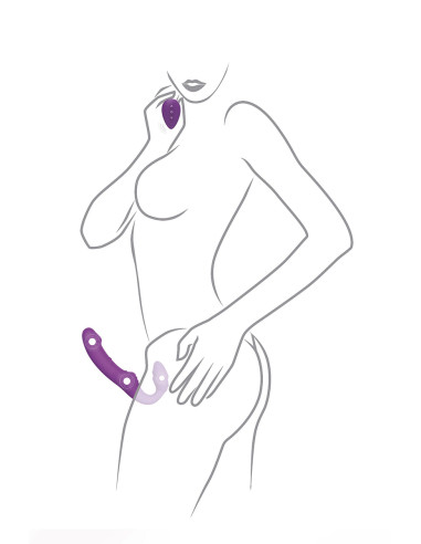 Vibro anatomique couple Nymphea - Toyjoy