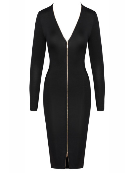 Robe noire à manches longues -  Cotelly Party