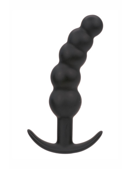 Plug anal Vibrant avec 5 perles - Calexotics