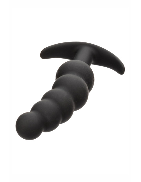 Plug anal Vibrant avec 5 perles - Calexotics