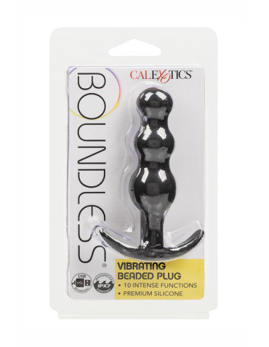 Plug anal Vibrant à perles - Calexotics