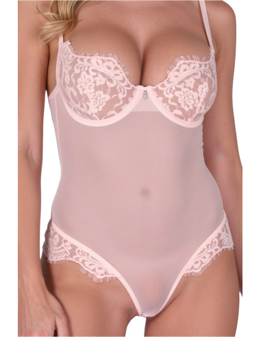 Body rose pâle Zovel - Passion