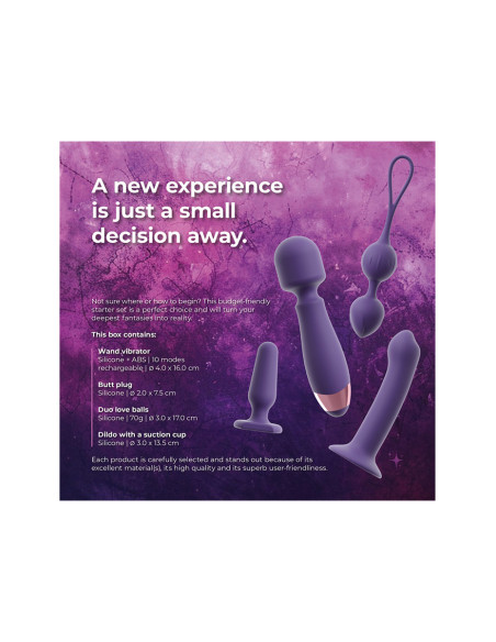 coffret 4 sextoys pour femme - Magic Shiver