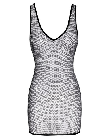 Mini robe maille et strass - Cottelli PARTY