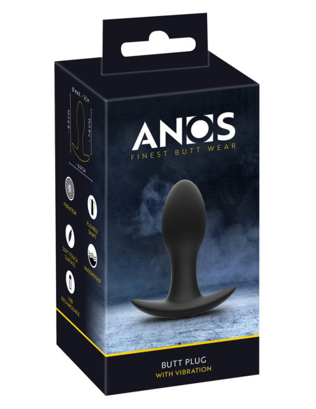 Petit plug anal vibrant - Anos