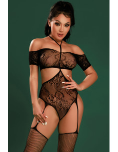 Combinaison sexy noire - J Lingerie 2