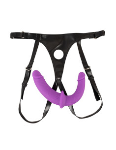 Double Strap-On ultra doux - Sweet Smile 2