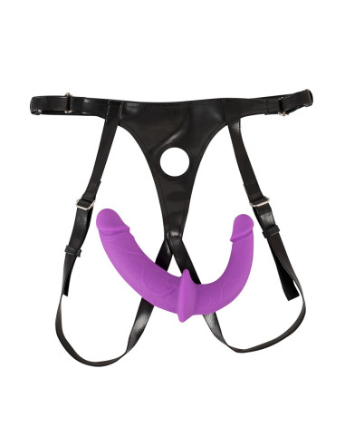 Double Strap-On ultra doux - Sweet Smile