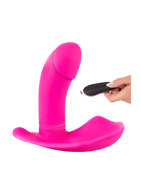 Vibromasseur de culotte avec pénis - Sweet Smile