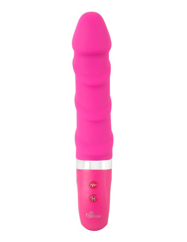 Vibro chauffant rechargeable 22,8 x 4 cm - Sweet Smile
