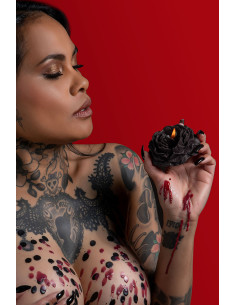 Set 2 bougies rose Bondage - Taboom 2
