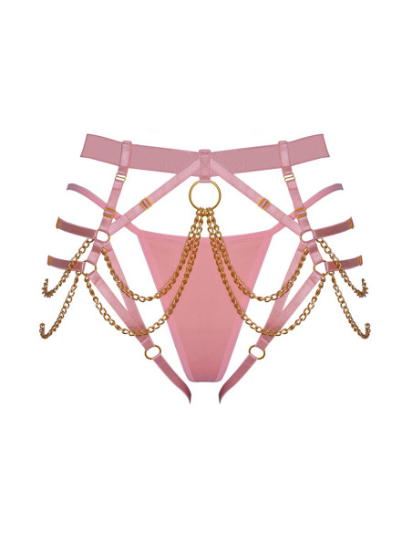 String harnais rose - Bad Kitty