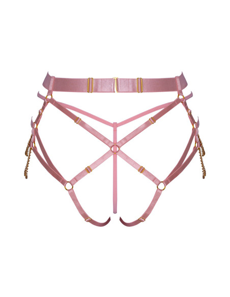 String harnais rose - Bad Kitty