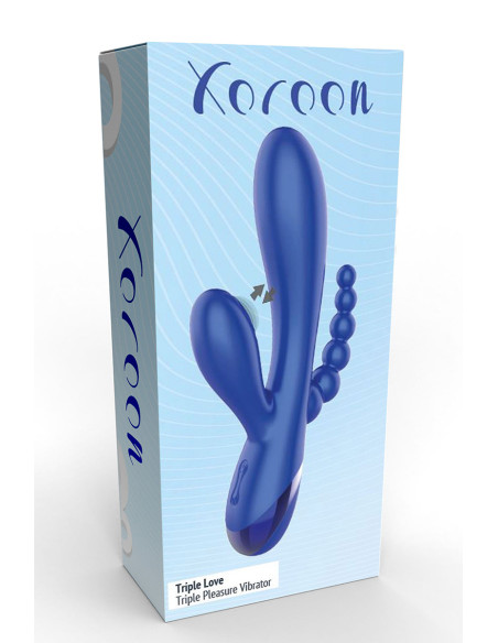 Vibro Multi-plaisirs Triple Love - Xocoon