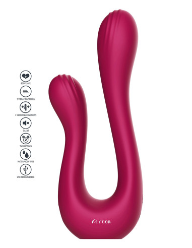 Double vibro flexible Sync Sensation - Xocoon