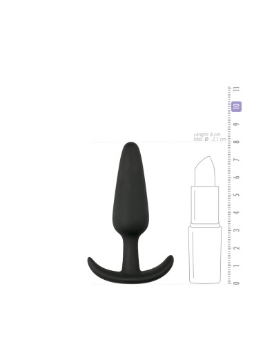 Mini plug Anchor silicone  8 x 2,1 cm - Easytoys