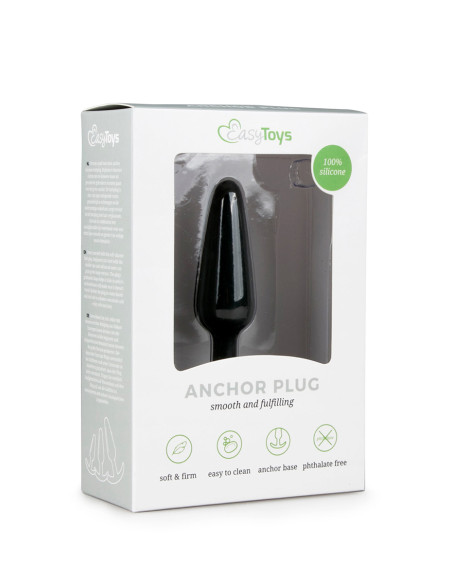 Mini plug Anchor silicone  8 x 2,1 cm - Easytoys