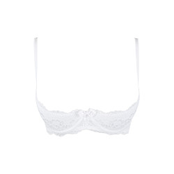 Soutien-gorge ouvert blanc V-9821 - Axami