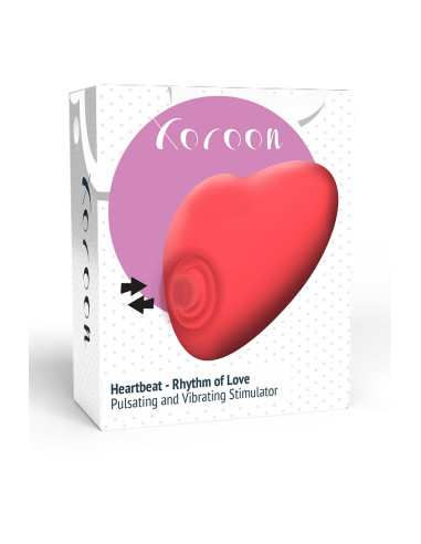 Stimulateur à pulsations et vibrations Heartbeat - Xocoon