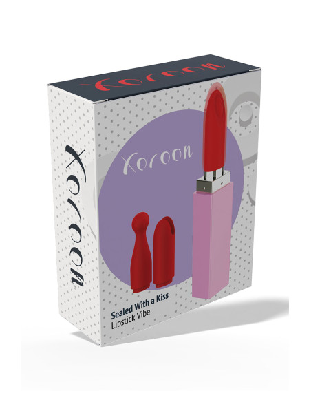 Mini vibro rouge à lèvres Sealed With A Kiss - Xocoon