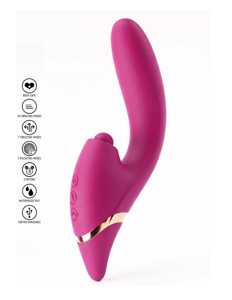 Vibro à triple stimulation Climaxer - Xocoon