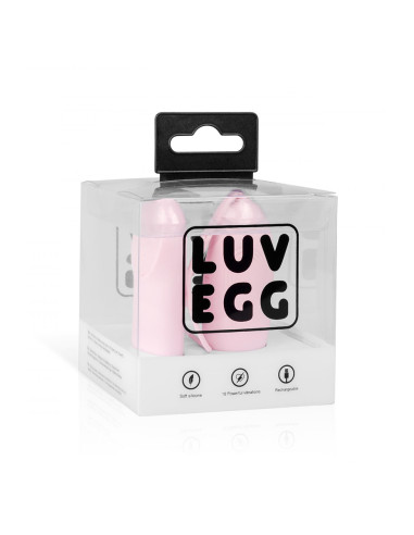 Oeuf vibrant télécommandé rose - LUV EGG