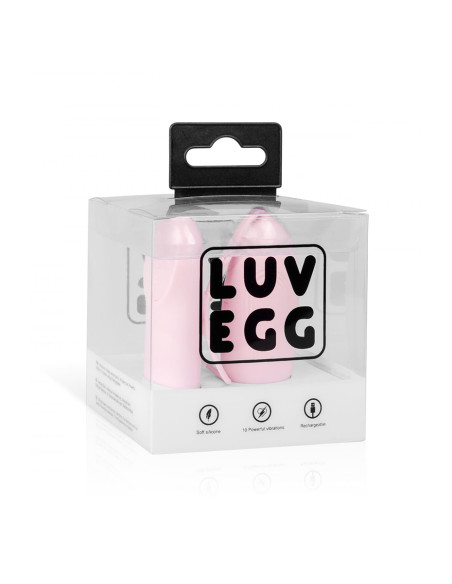 Oeuf vibrant télécommandé rose - LUV EGG