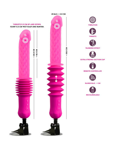 Vibro va-et-vient RC Warming Fucking Machine - You2Toys