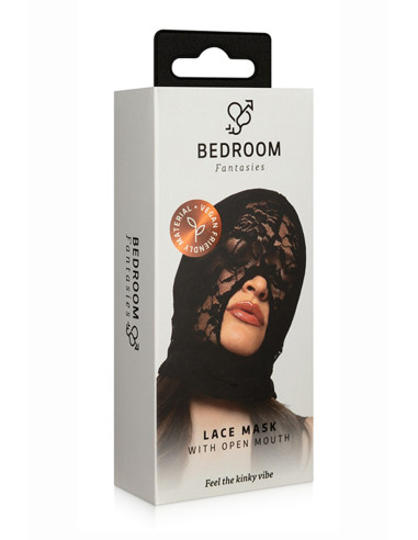Cagoule BDSM en Dentelle - Bedroom Fantasies