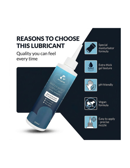 Gel pour masturbateur Extra Smooth 250ml - EasyGlide