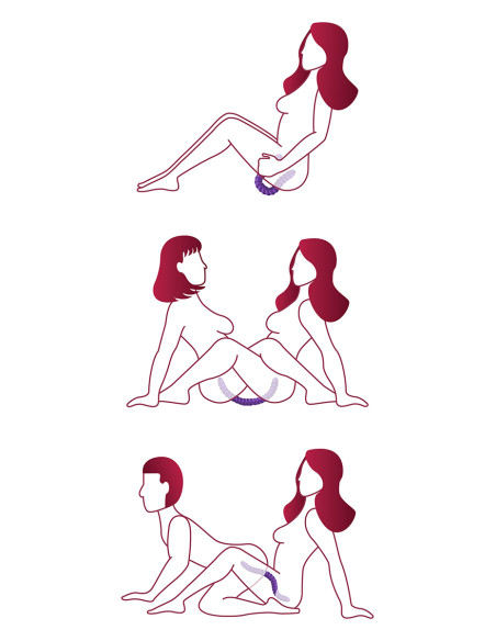 Double dong vibrant et flexible - She.E.O
