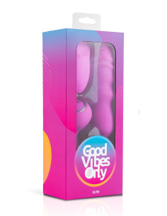 Mini vibro va-et-vient télécommandé - Good Vibes Only 2