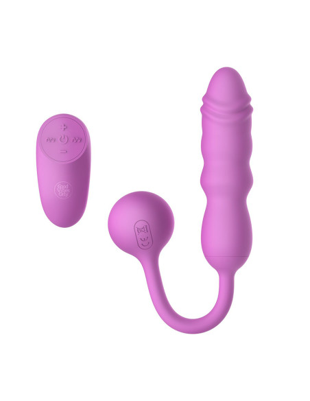 Mini vibro va-et-vient télécommandé - Good Vibes Only