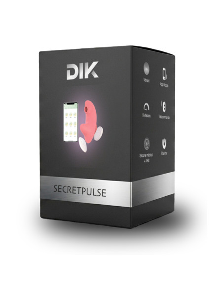 Culotte vibrante connectée Secret Pulse - DIK
