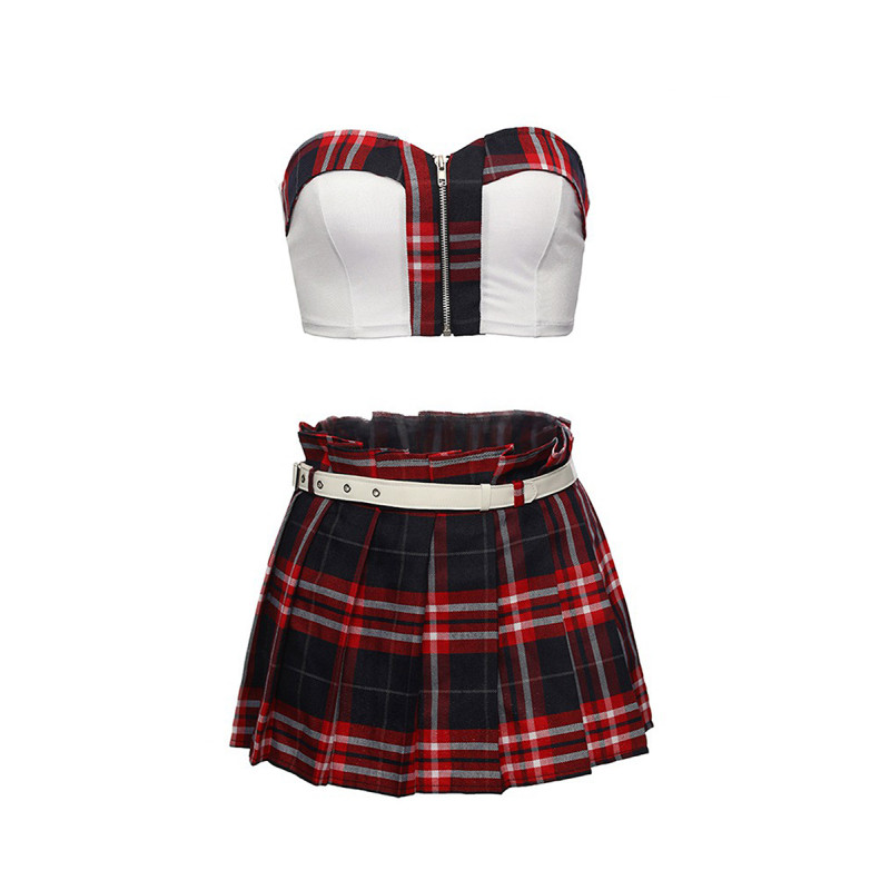 Déguisement sexy étudiante 6 pièces - J Lingerie