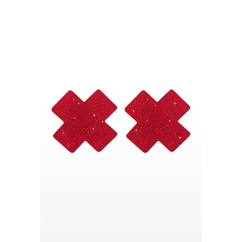 Caches mamelons Nipple X Covers rouge