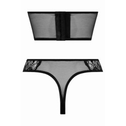 Ensemble bustier et string Tiara - Christine 