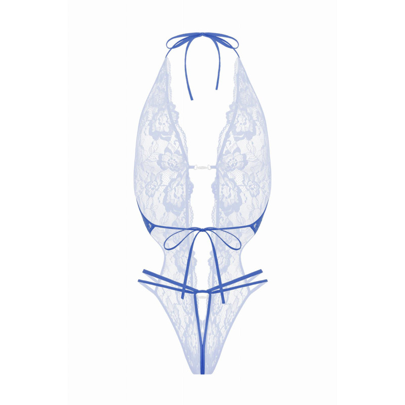 Body string ouvert Renee bleu - Christine
