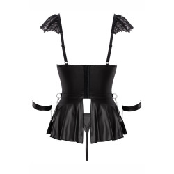 Ensemble 3 pièces lingerie Fetish - Cotelli Bondage