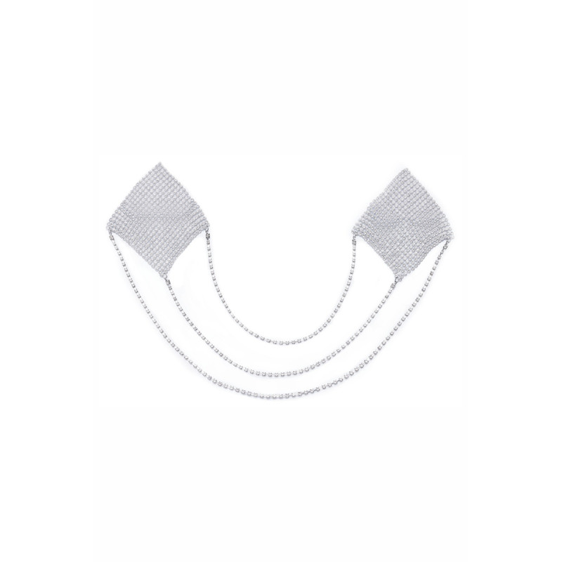 Caches tétons Losange avec chainettes - Cotelli Accessoires