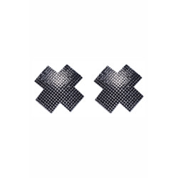 Caches tétons croix - Cotelli Accessoires